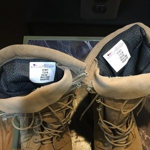 New Without tags Combat Boots